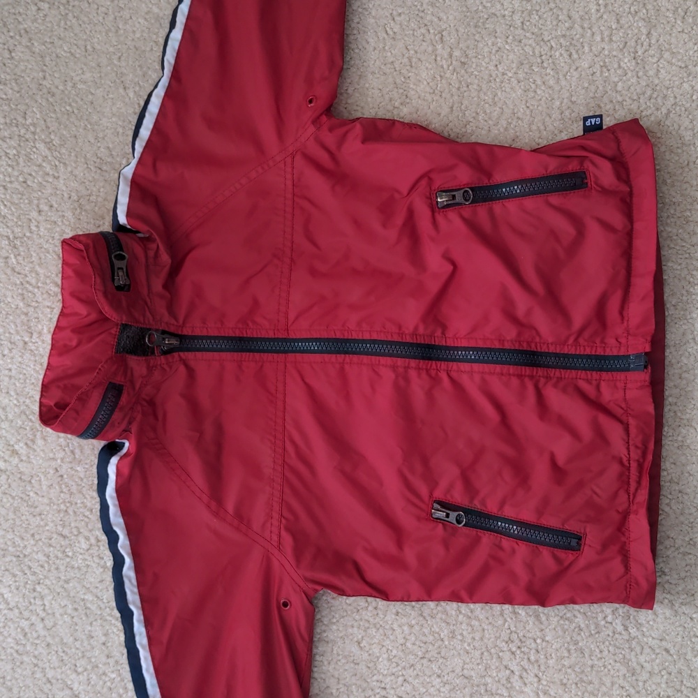 Toddler Unisex Fleece Lined Rain Jacket by Baby Gap